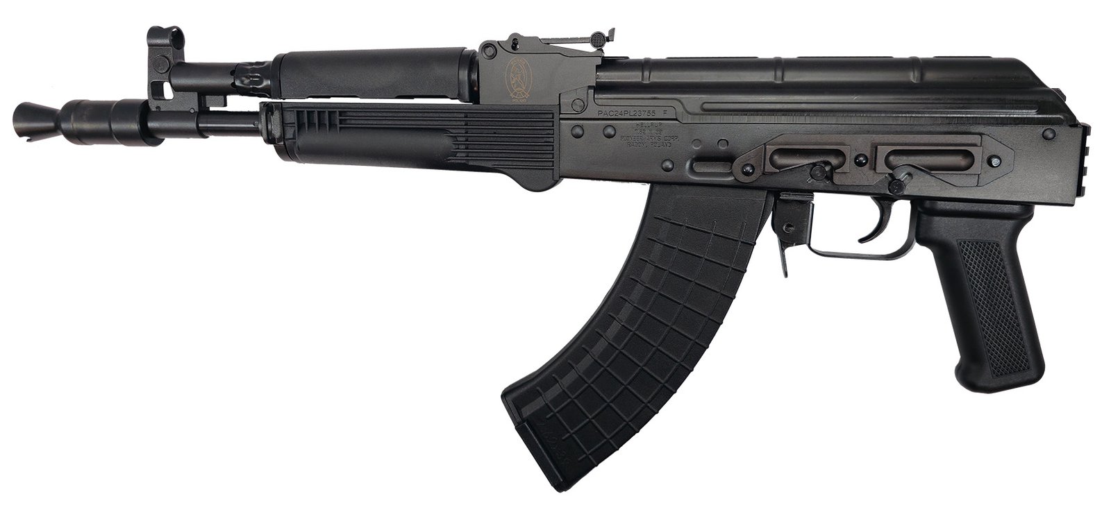 Pioneer Arms Polymer Hellpup PRO 7.62x39 AK Pistol Polymer Hellpup PRO - Pioneer Arms 7.62x39 AK pistol (alternate view)