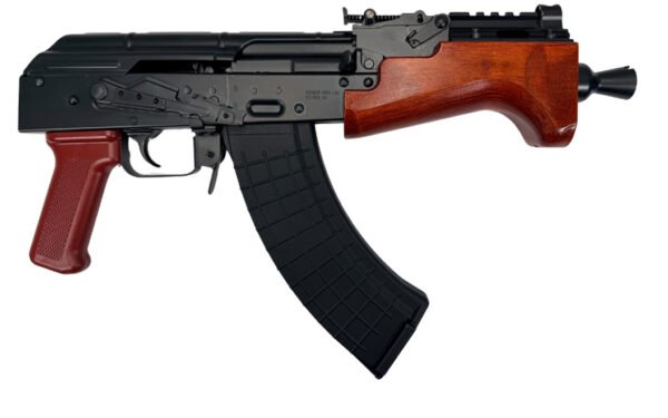 Polish Red Micro Hellpup - Pioneer Arms 7.62x39 AK pistol